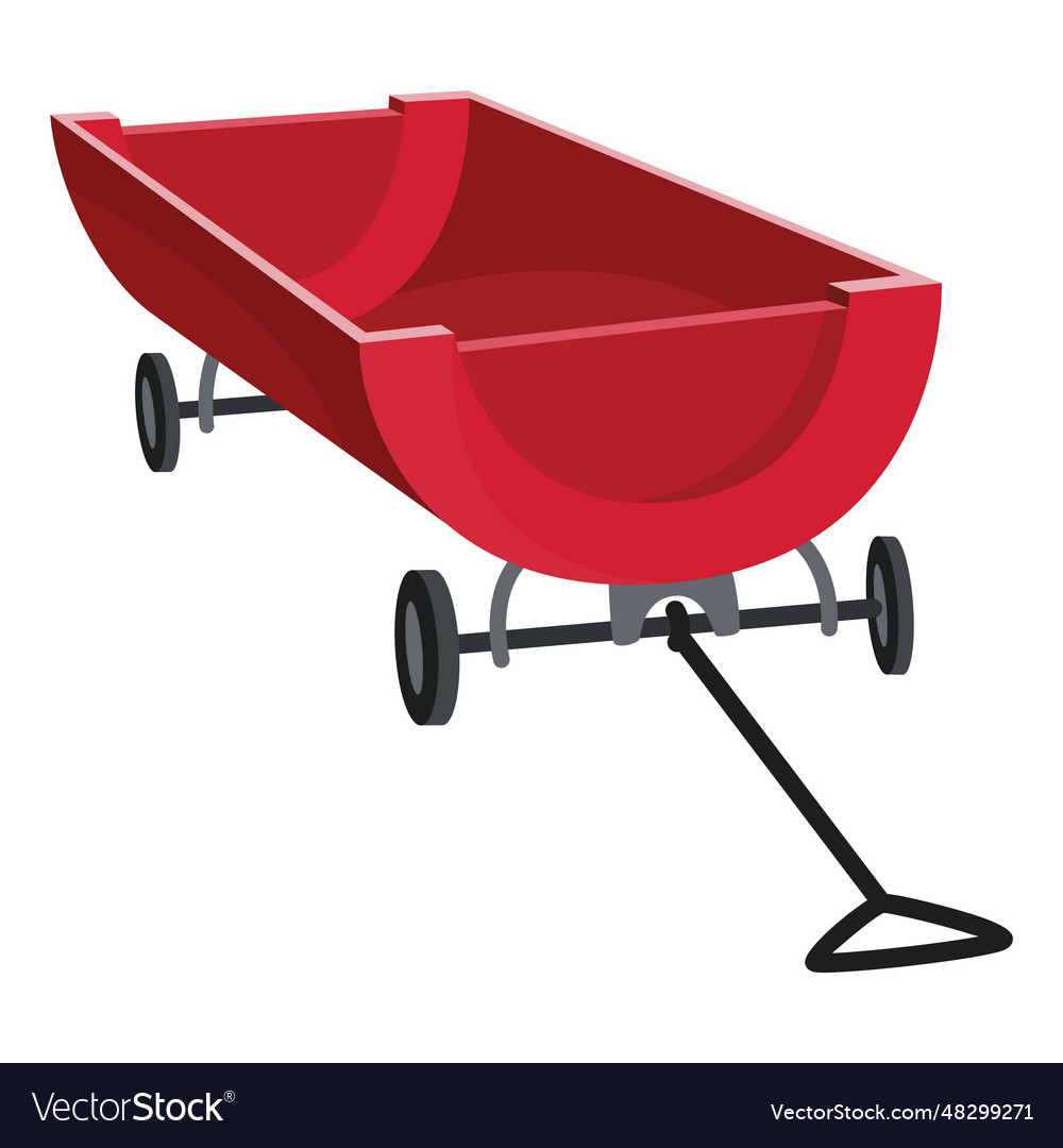 Gartenkarikatur oder Bauernhof Radbarrow Symbol vector image Gartenkarikatur oder Bauernhof Radbarrow Symbol
