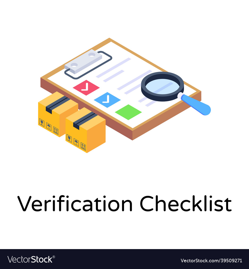 Isometric Checklists