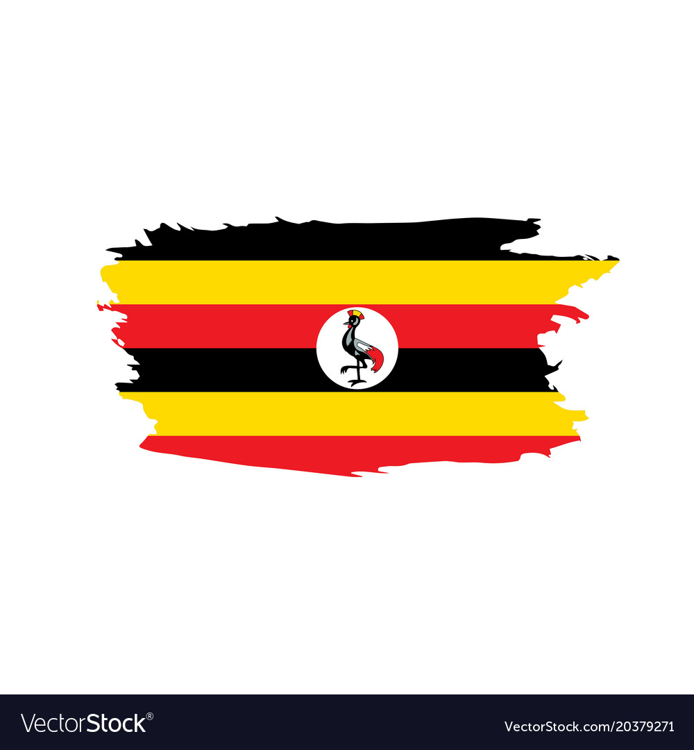 Uganda Flag Royalty Free Vector Image - Vectorstock