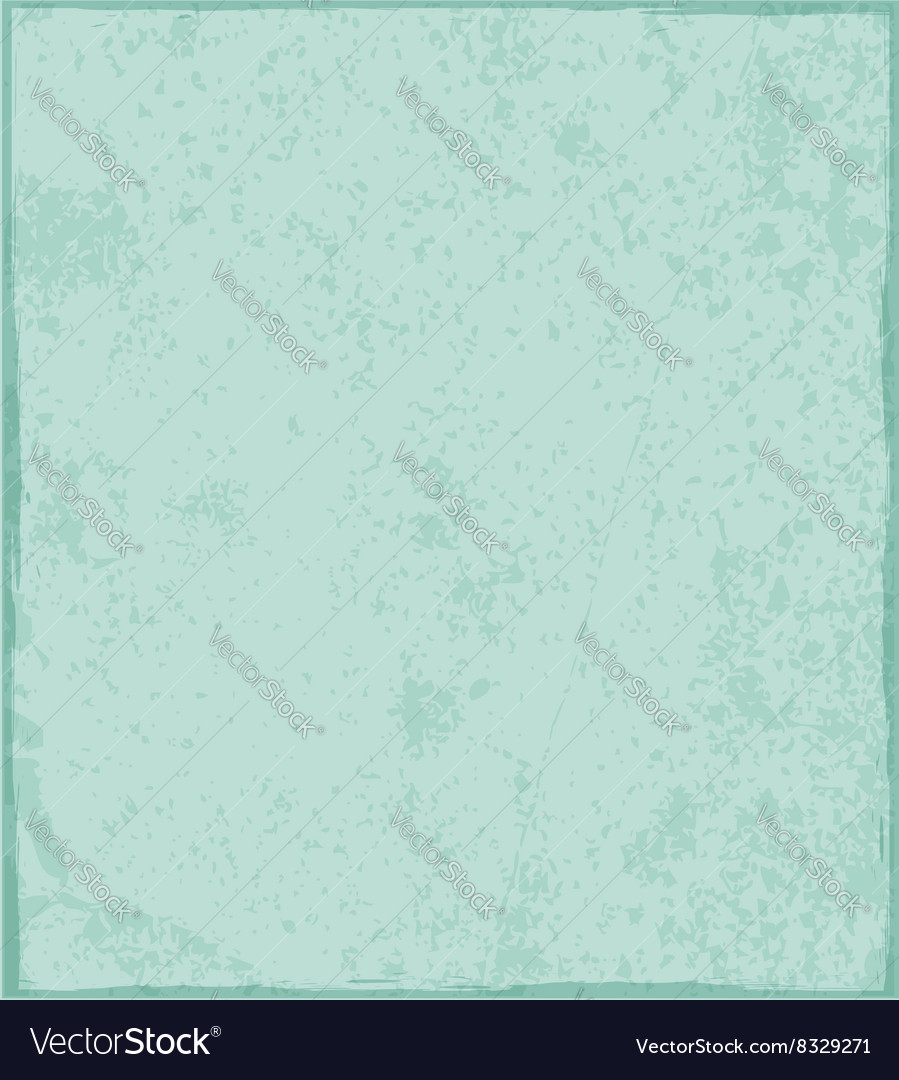 Vintage blots stained green paper texture