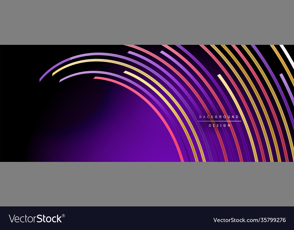 Abstract colorful lines background Vector Image Abstract colorful lines background