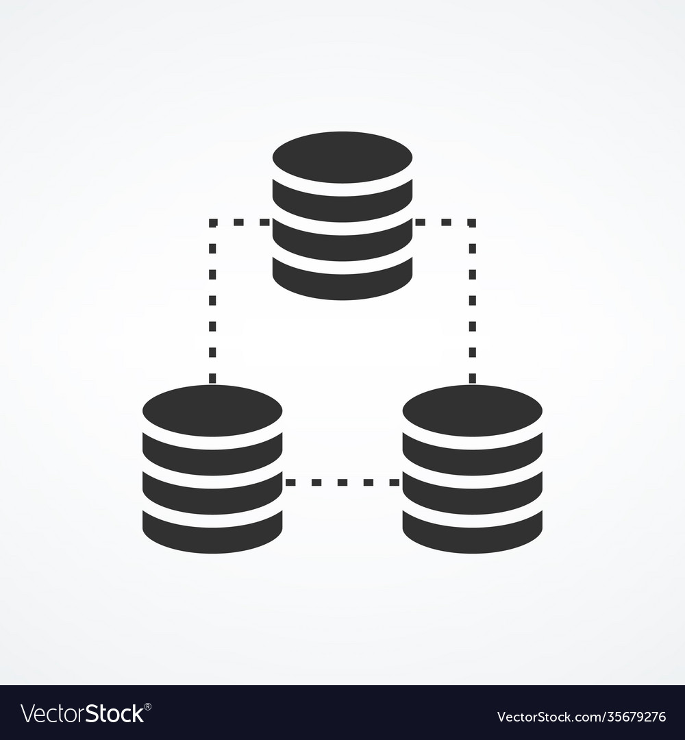 Multiply servers connection data sync icon
