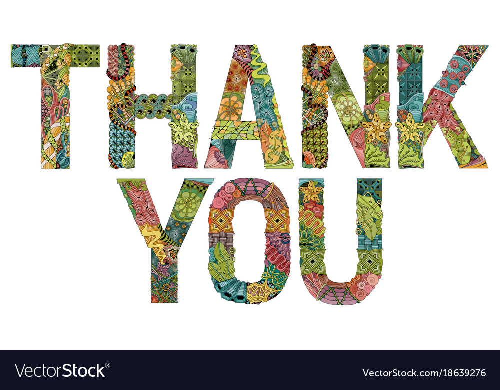words thank you with falling leaves thank you words