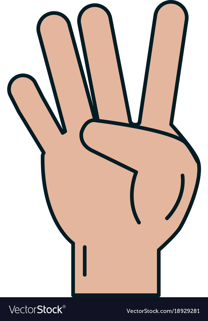 counting fingers clipart