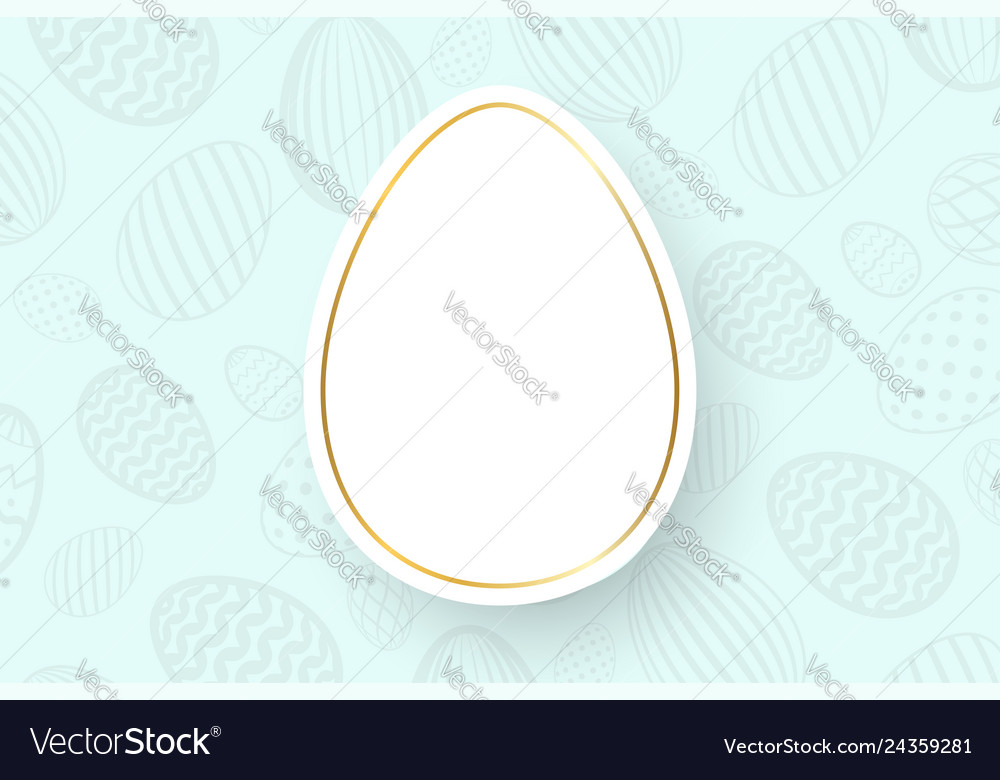 Happy Easter Background Pastel Textured Eggs Vector Image