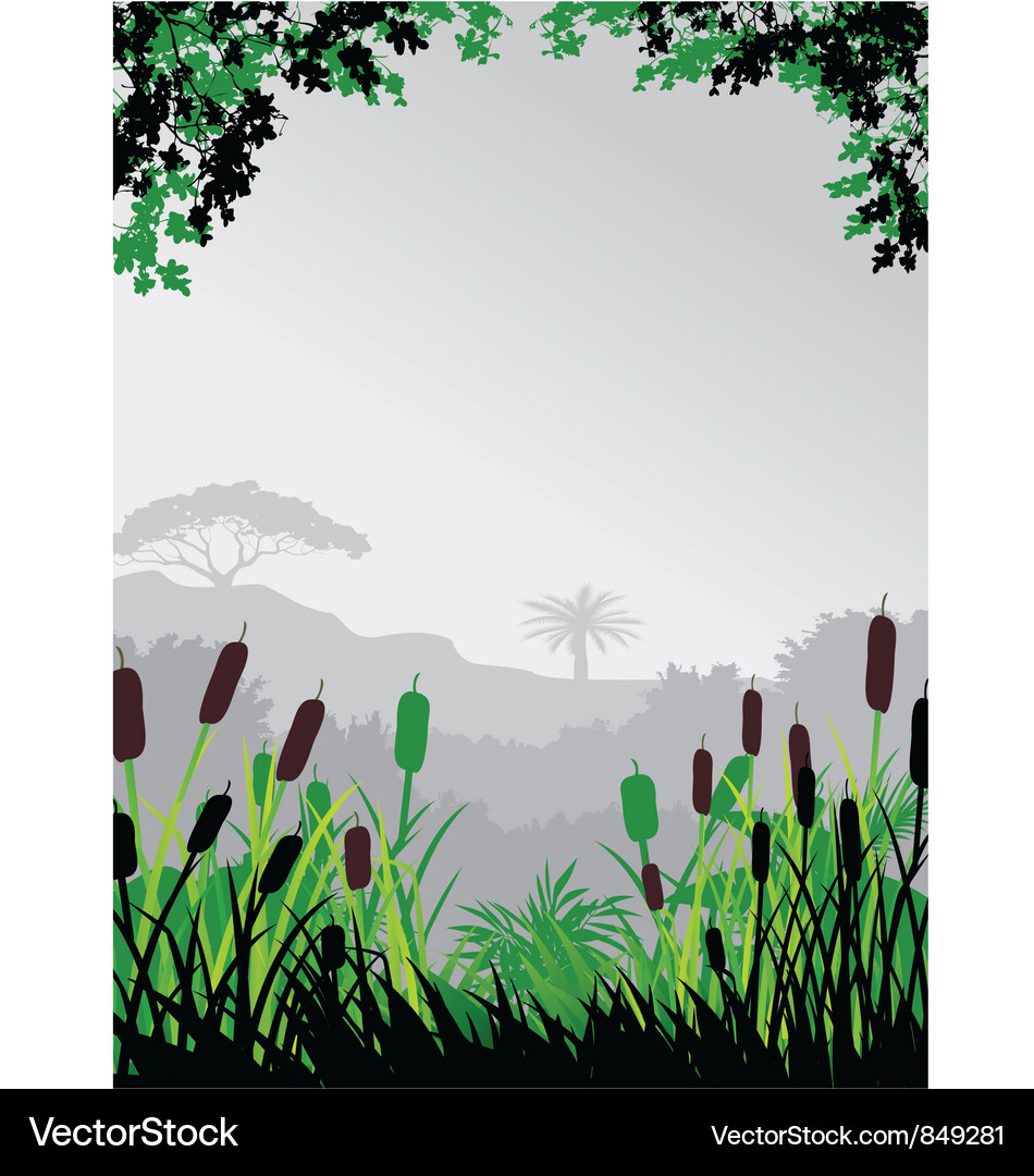 Nature background Royalty Free Vector Image - VectorStock