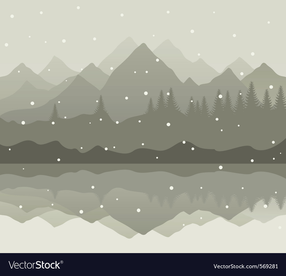 Snow landscape