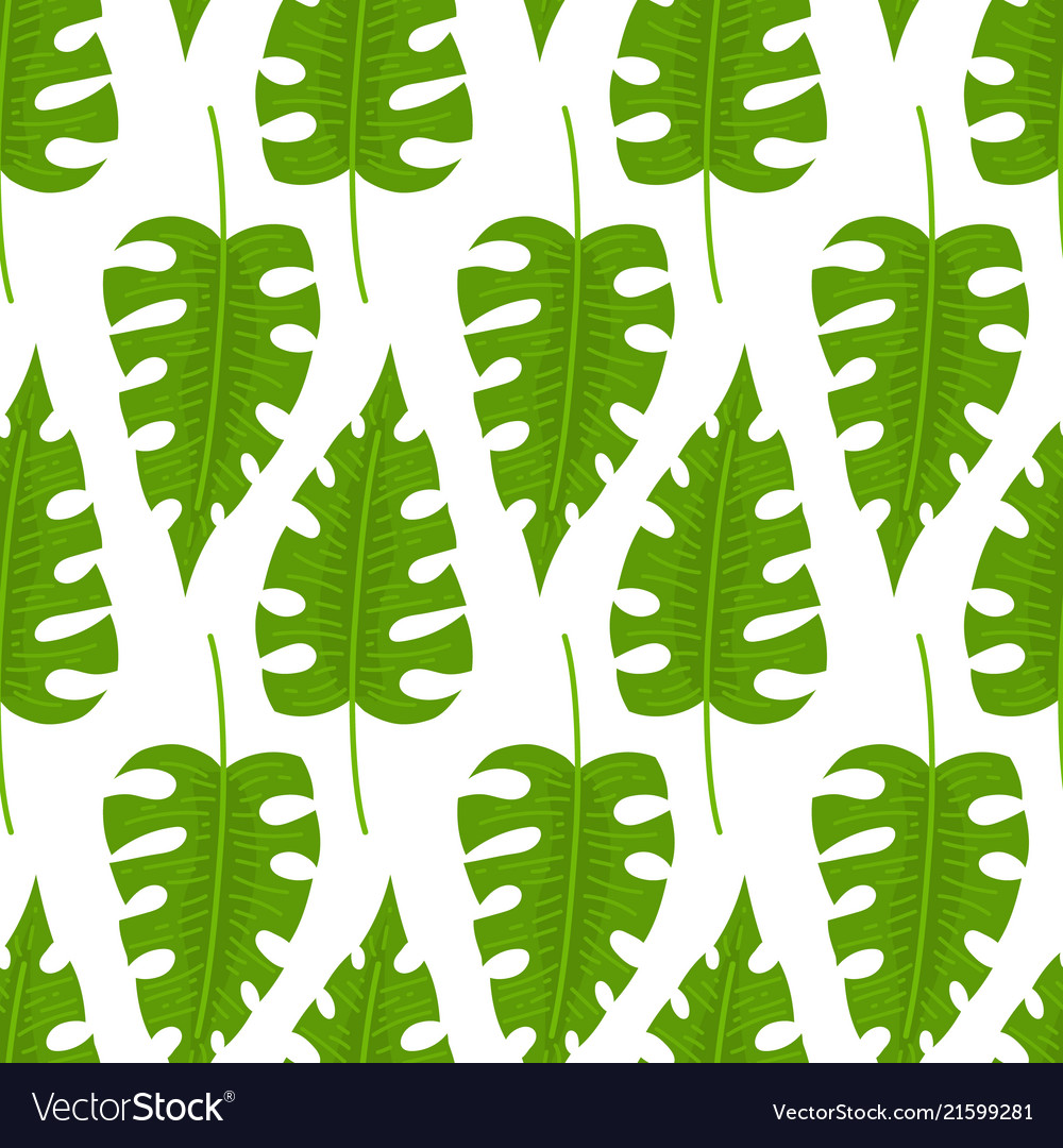 Summer tropical seamless pattern