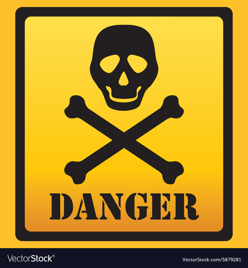 Warning sign design Royalty Free Vector Image - VectorStock