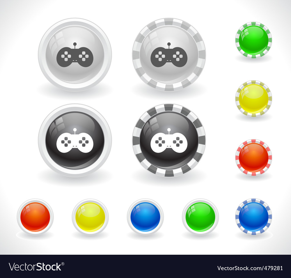Website gui buttons