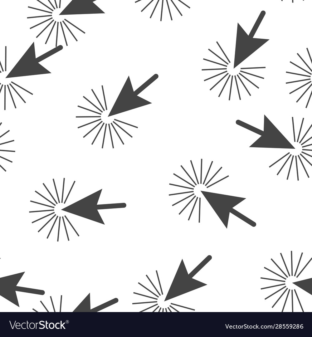 Arrow cursor pointing to point vector image Arrow cursor pointing to point