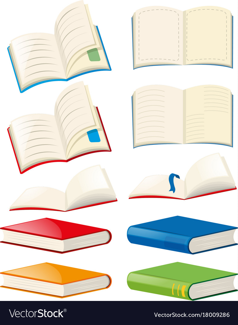 books and opened books