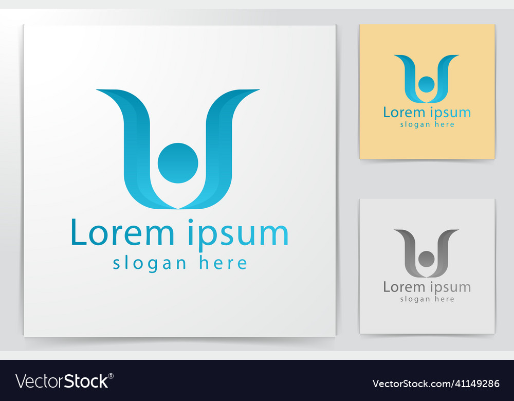 Community people care logo ideas inspiration logo Vector Image