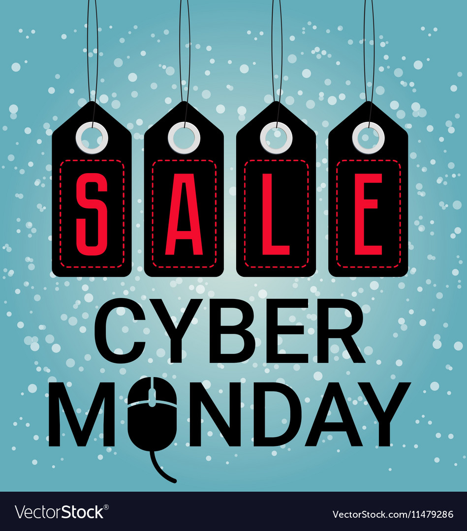 Cyber monday design sales mouse icon november