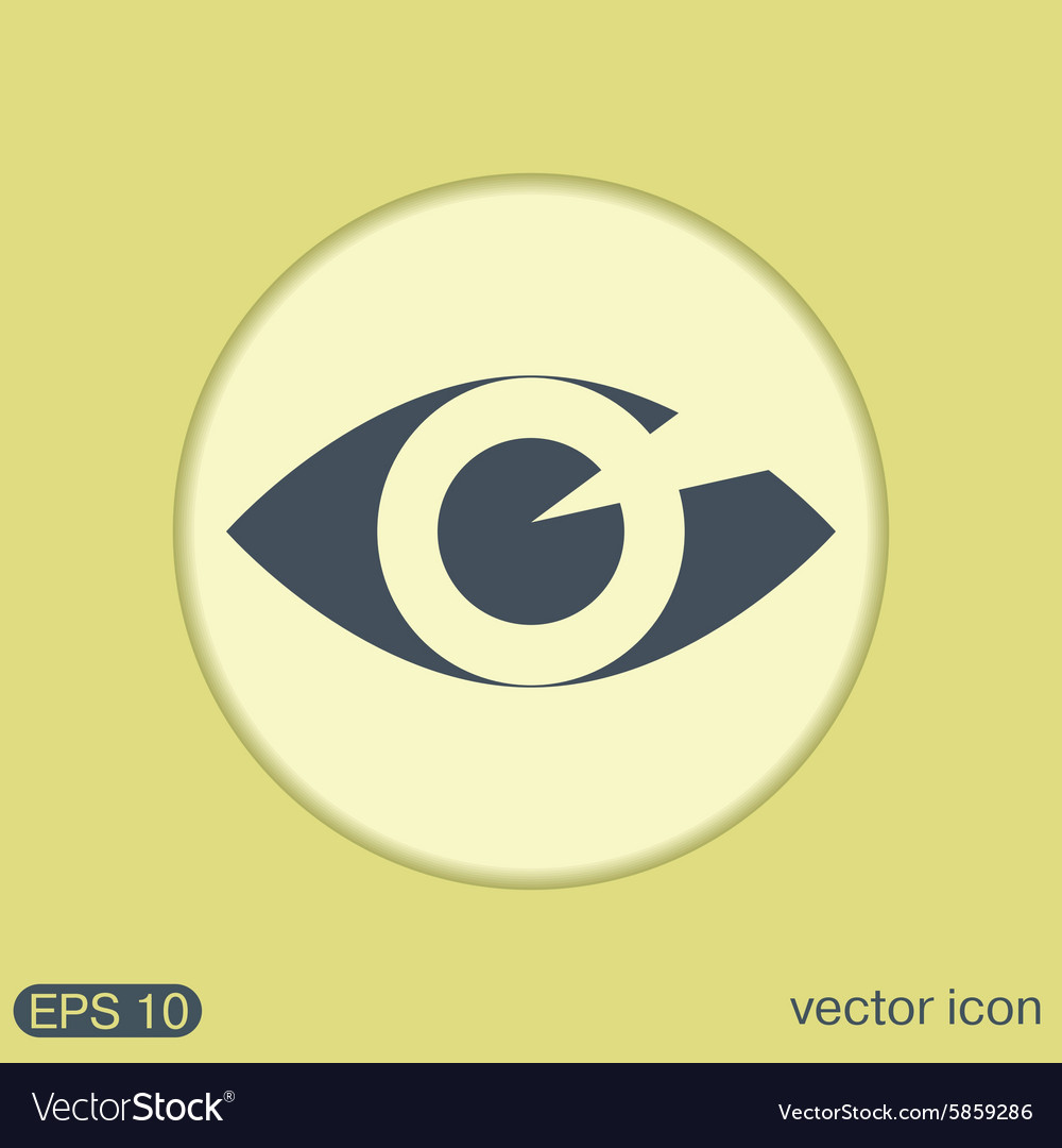 Eye Icon Royalty Free Vector Image - Vectorstock