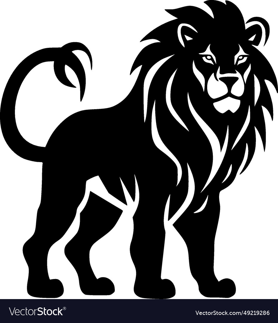 Lion - high quality logo ideal for t-shirt Vector Image