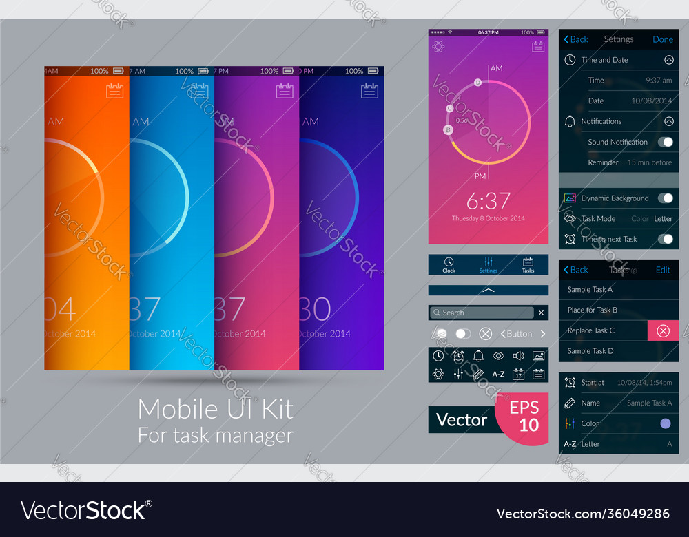 Mobile ui kit