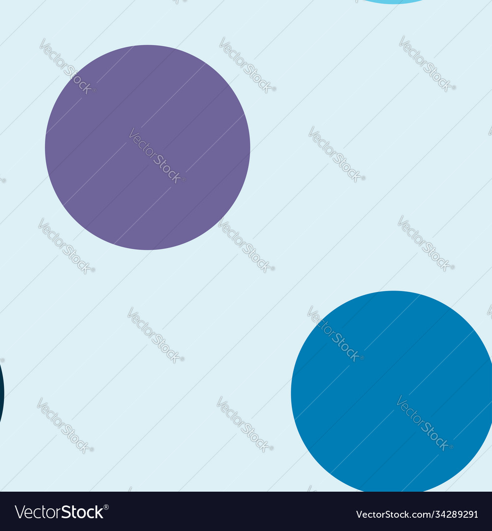 Circles dots polka-dots seamlessly repeatable