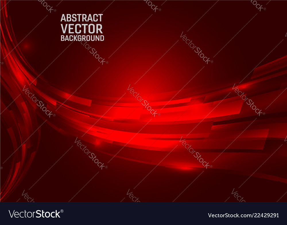 Dynamic Red Abstract Background