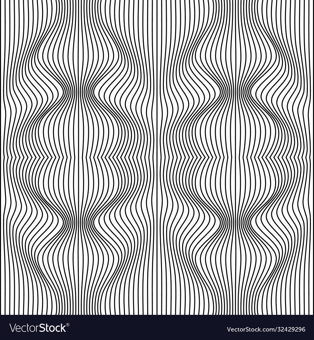 Abstract lines pattern waves background vector image Abstract lines pattern waves background