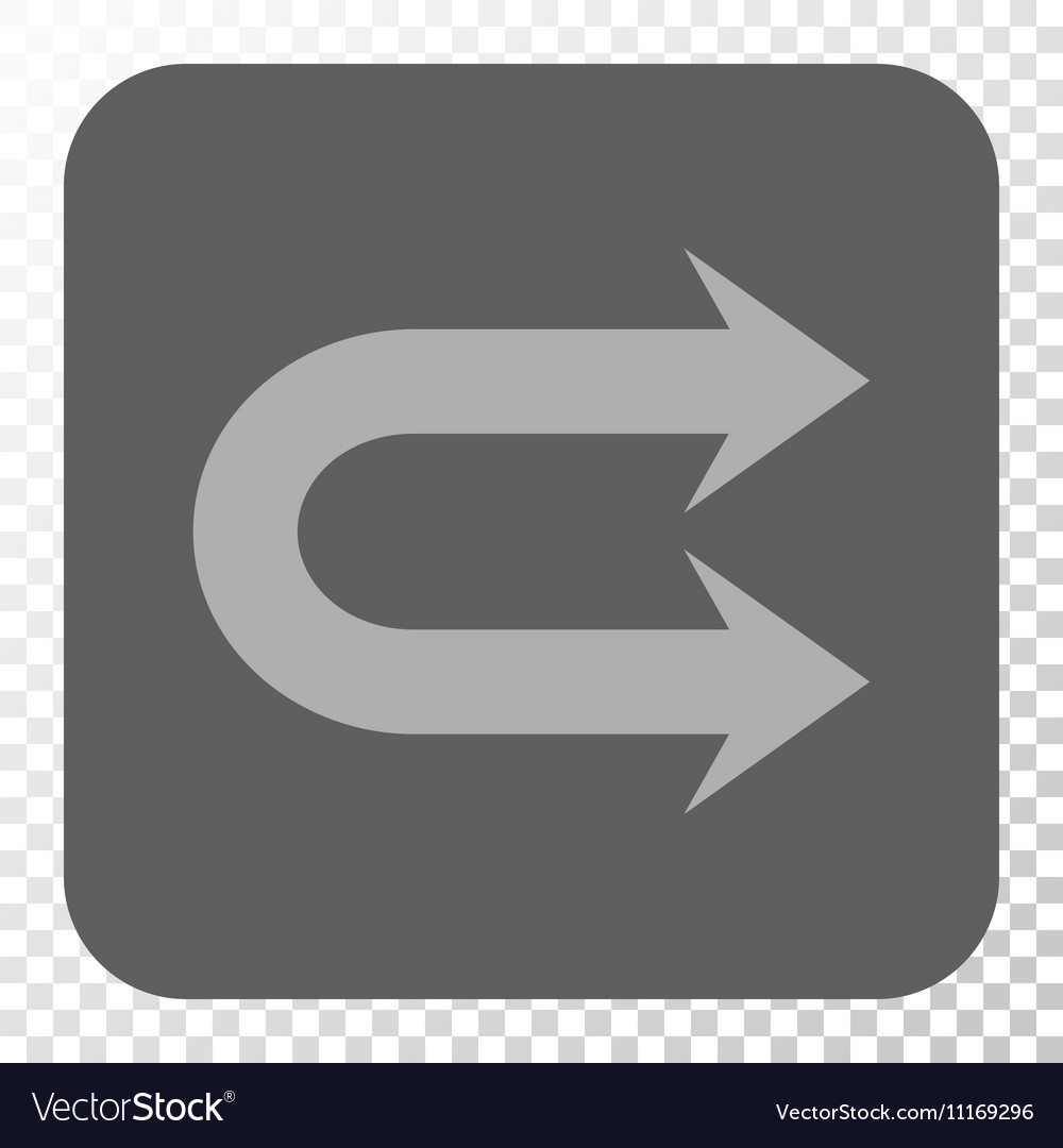 Double right arrow rounded square button