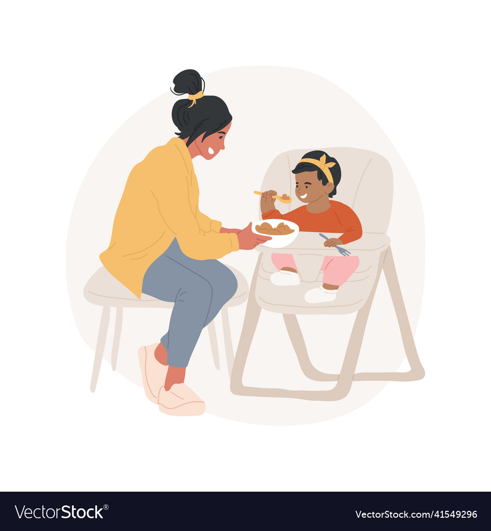Using a fork and spoon isolated cartoon vector image Using a fork and spoon isolated cartoon
