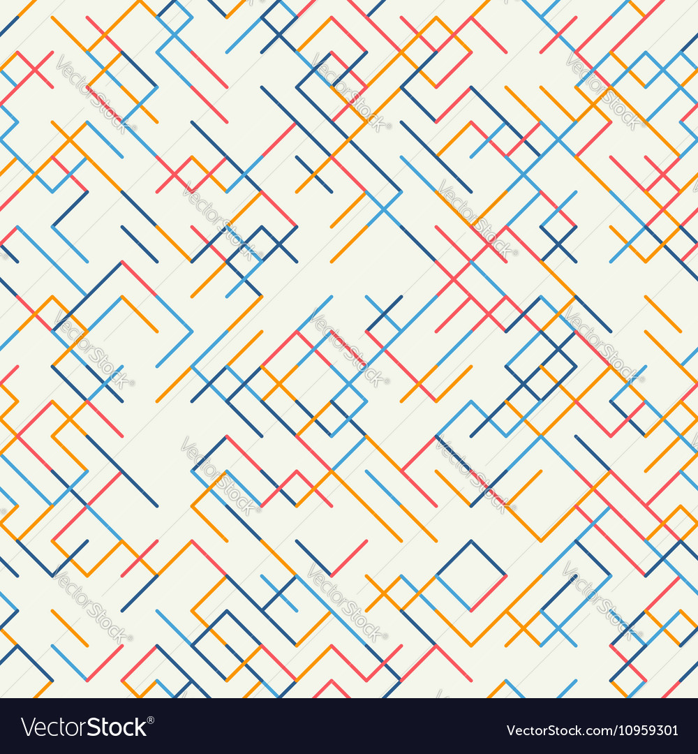 Abstract geometric background seamless pattern