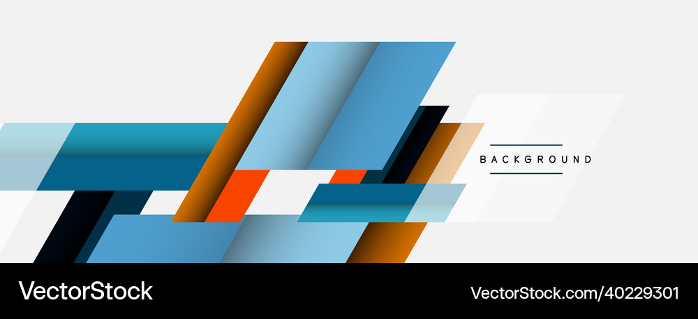Background geometric diagonal square shapes Vector Image
