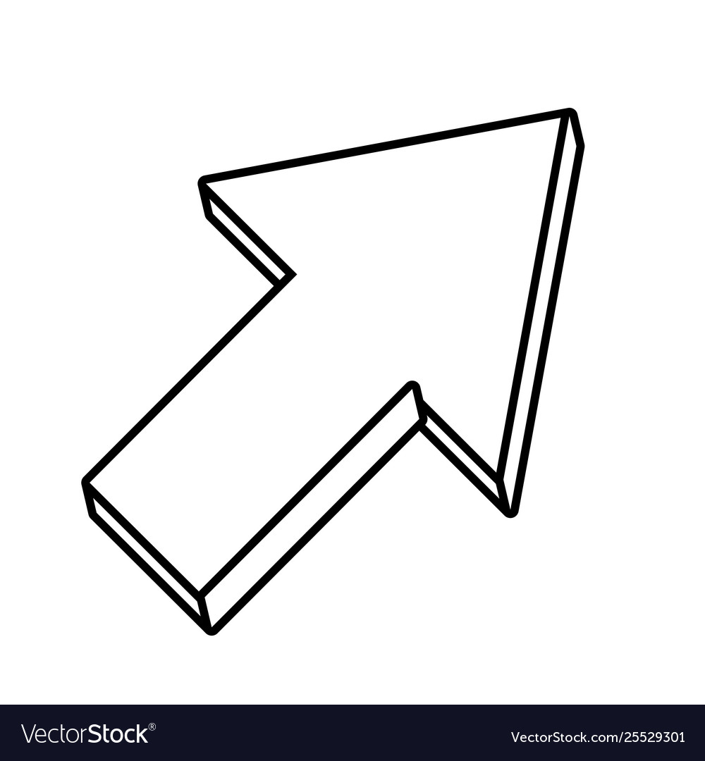 Cursor arrow design