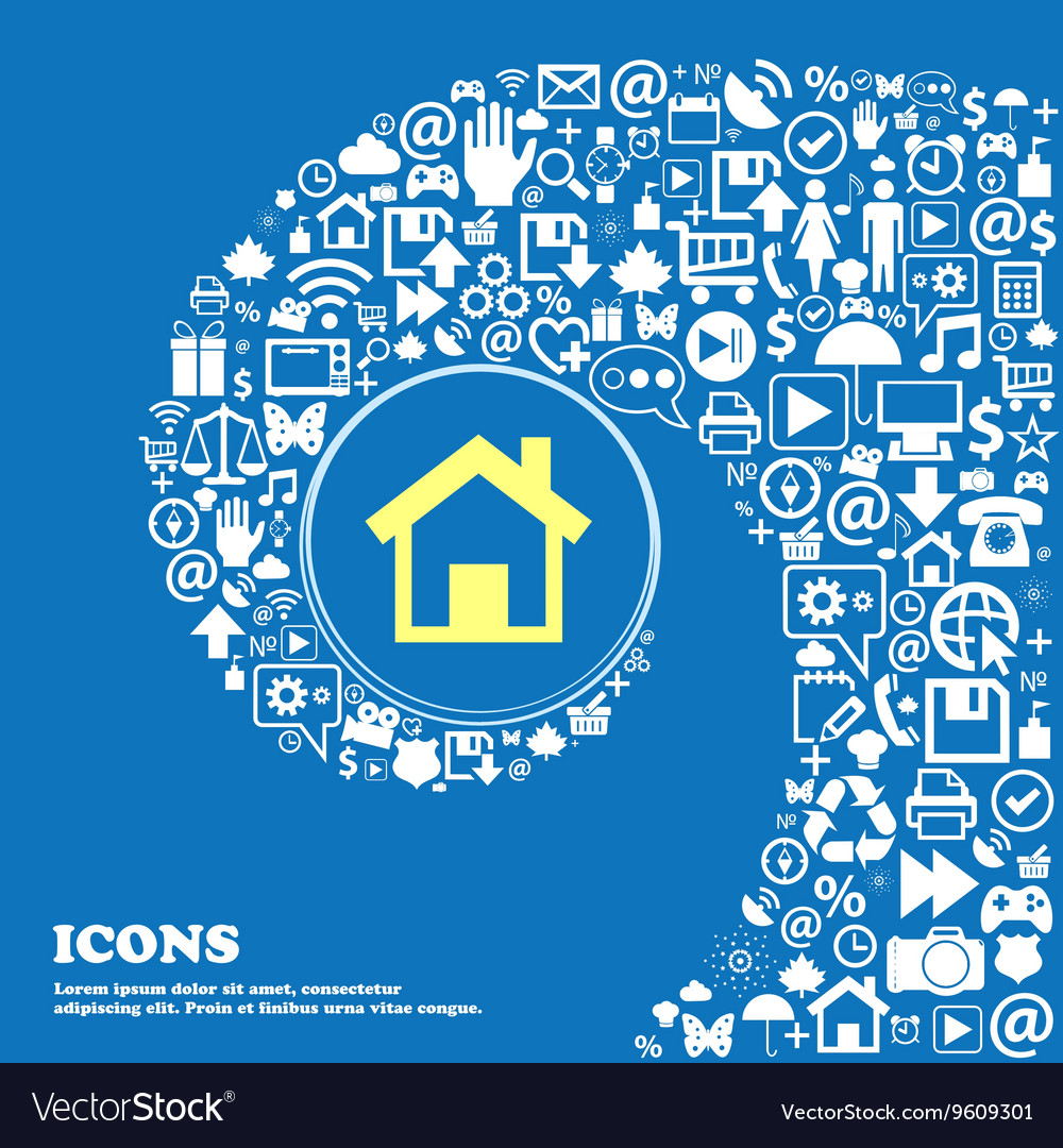 Home sign icon main page button navigation symbol