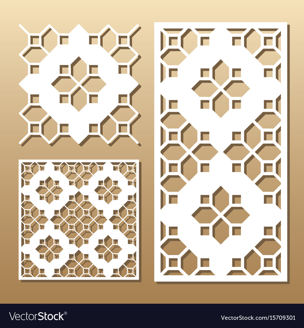 Laser cut panel