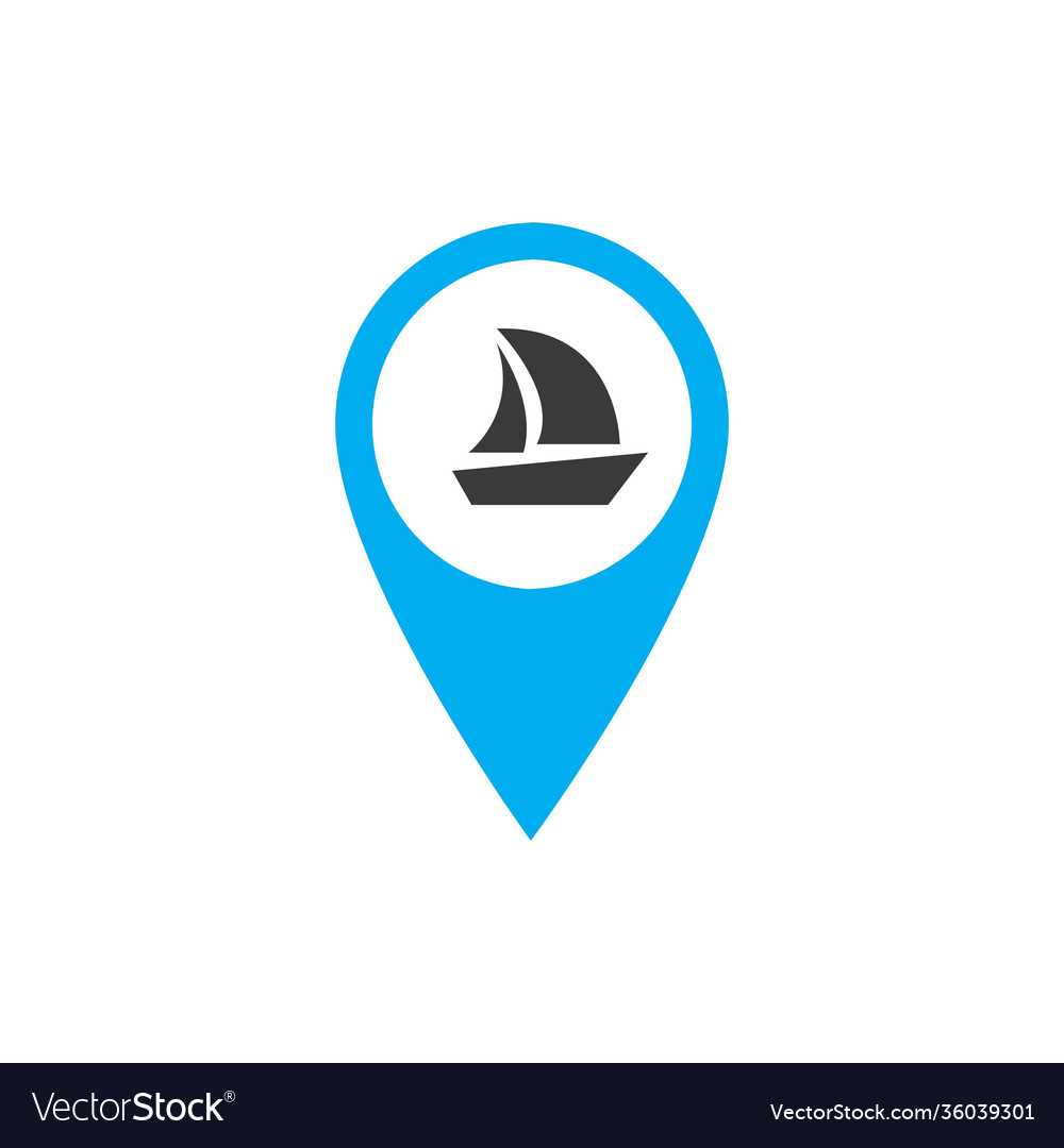 Transport buttons set with map