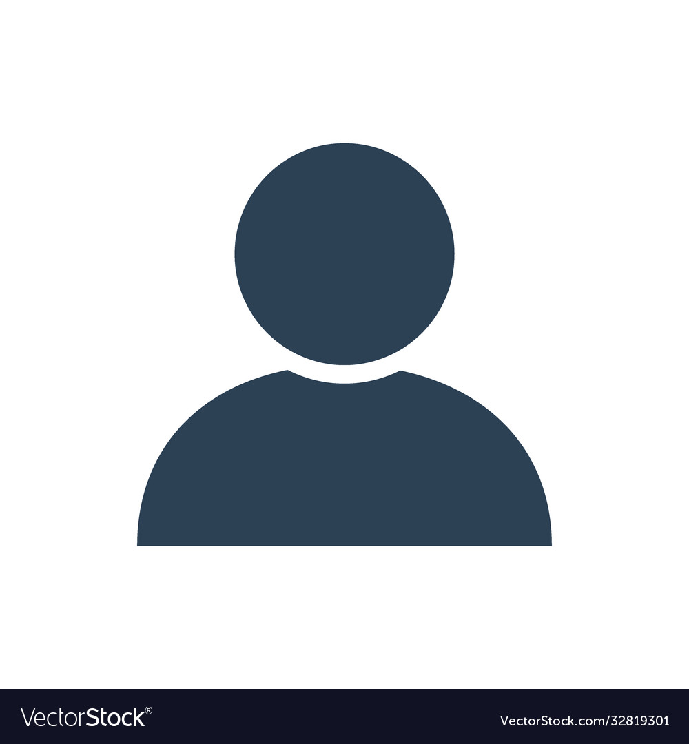 Team avatar icon employee worker profile leader vector image on VectorStock