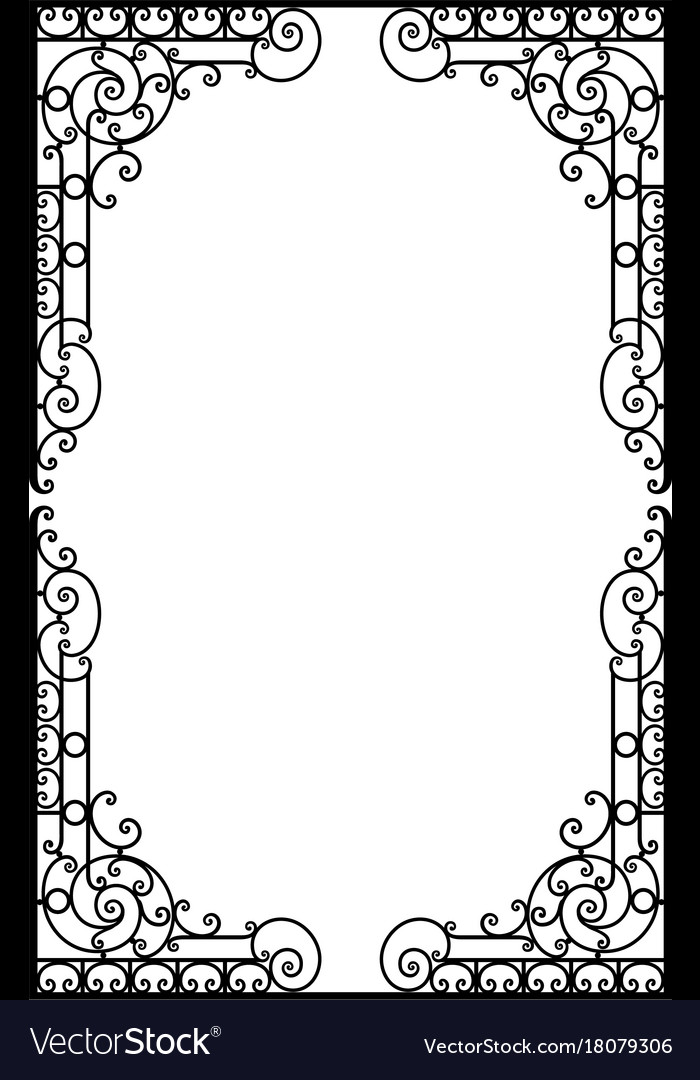 Decorative frame Royalty Free Vector Image - VectorStock