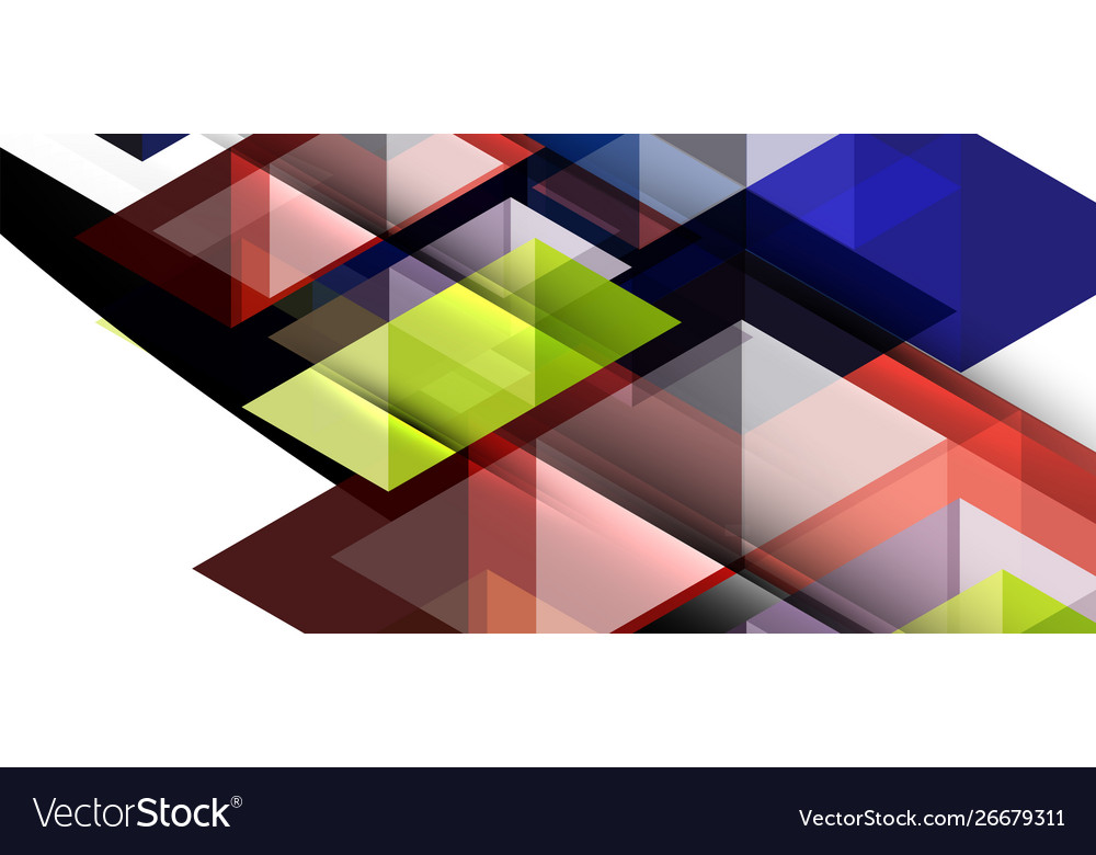 Abstract concept triangle graphic element Vector Image