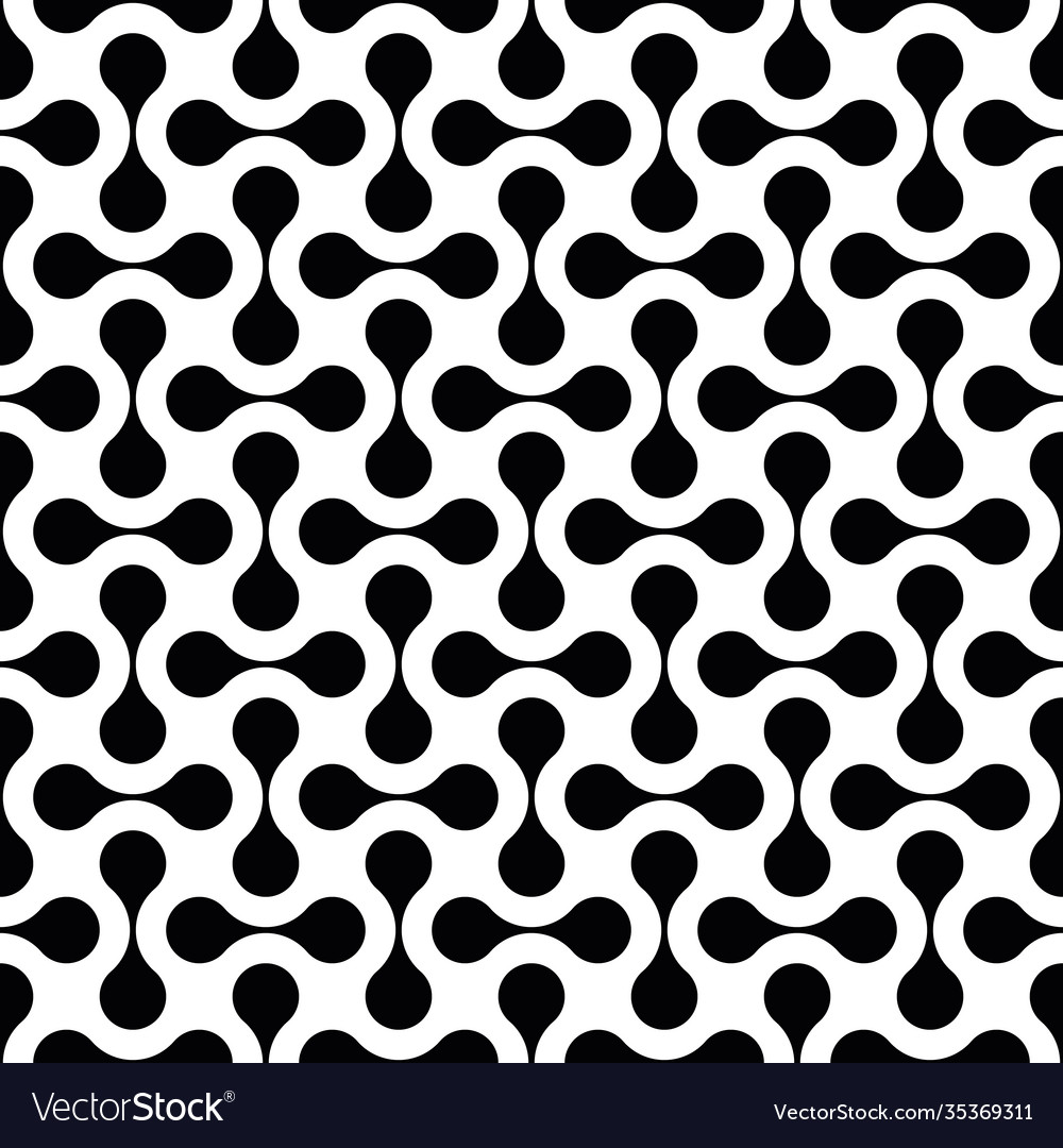 Abstract seamless pattern connected dots vector image Abstract seamless pattern connected dots