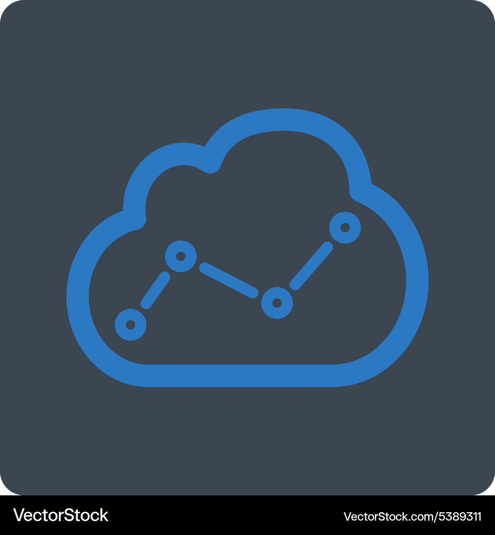 Analytics icon Royalty Free Vector Image - VectorStock