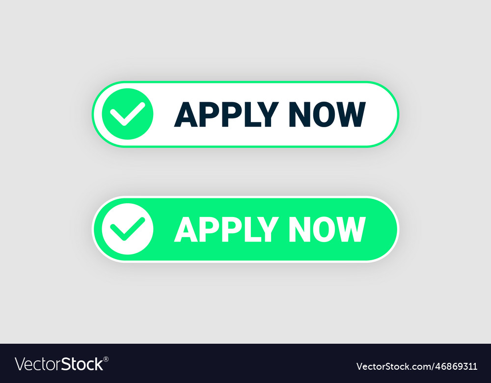 Apply now buttons for web services application