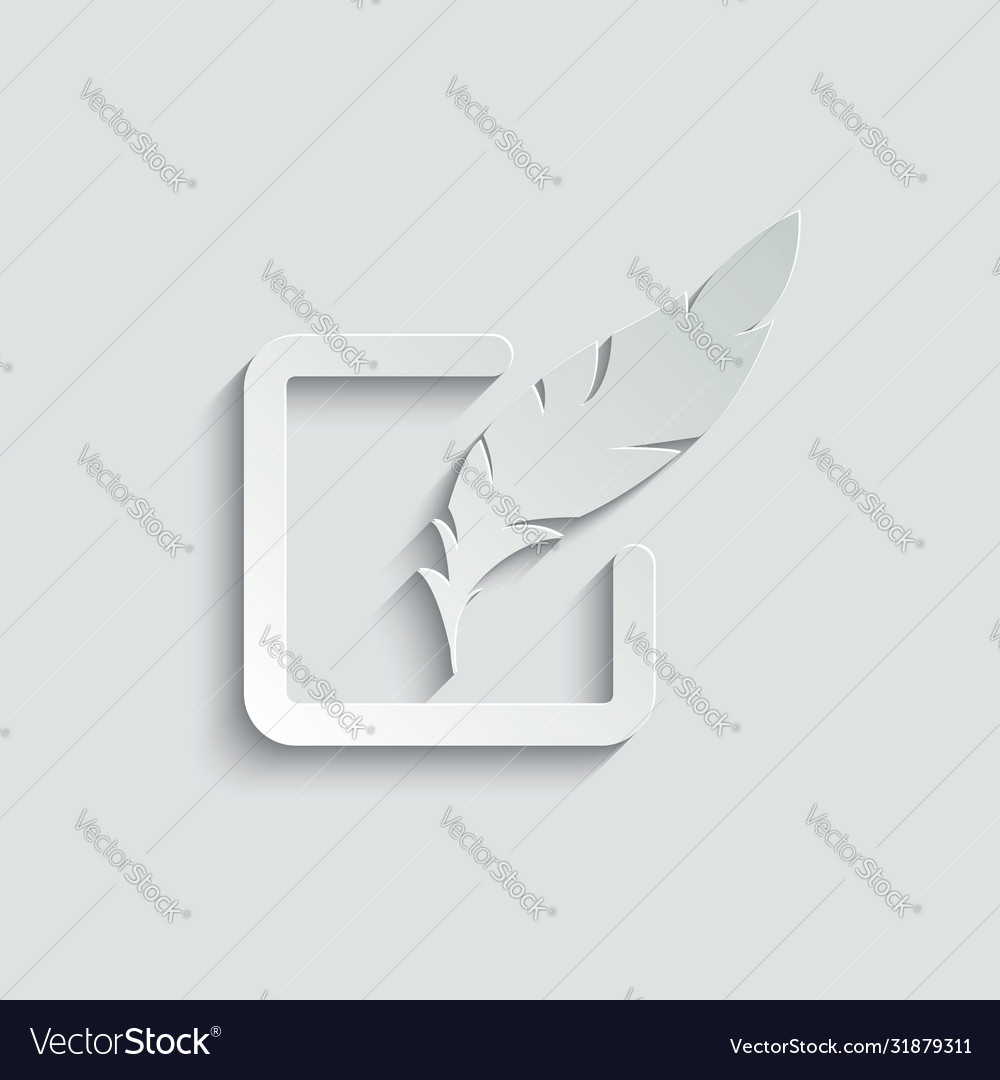 Edit icon notepad symbol list line