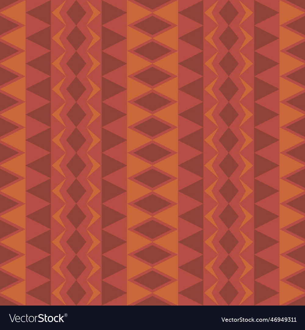 Ethnic Geometric Seamless Pattern Royalty Free Vector Image