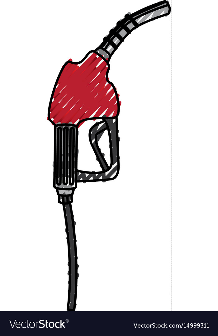 Station service gun isolated icon