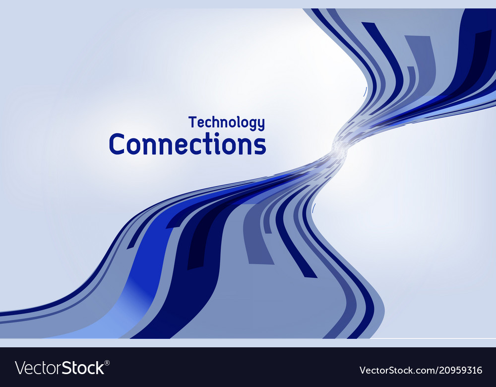 Abstract curve wave flow digital river background