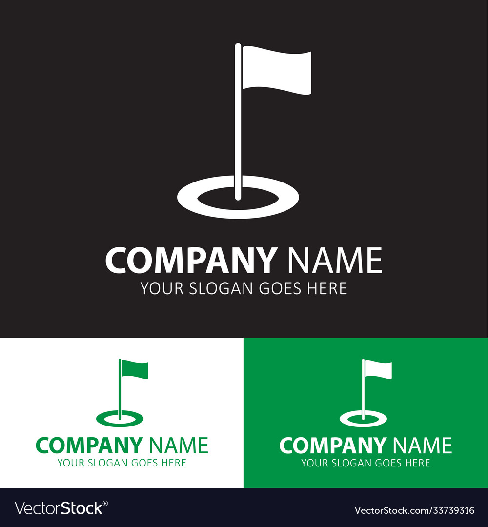 Flag marker icon for web and mobile