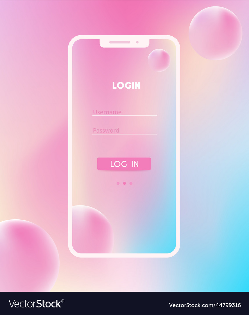 Log in and sign up ui ux