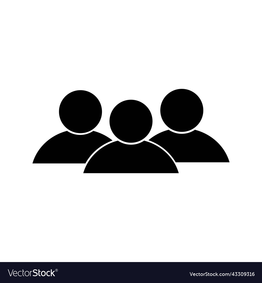 People team logo Royalty Free Vector Image - VectorStock