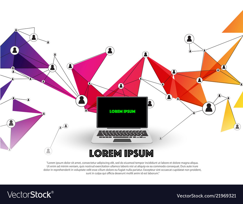 Abstract geometric pattern and background