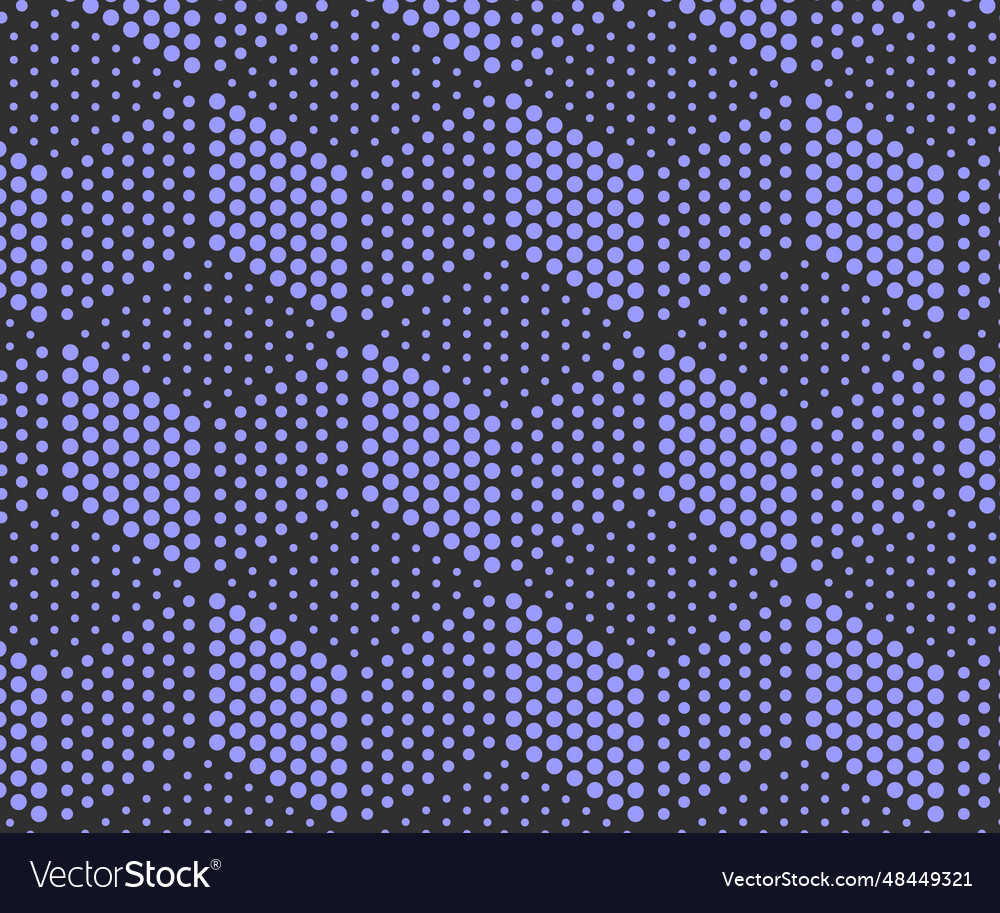 Abstract halftone seamless pattern