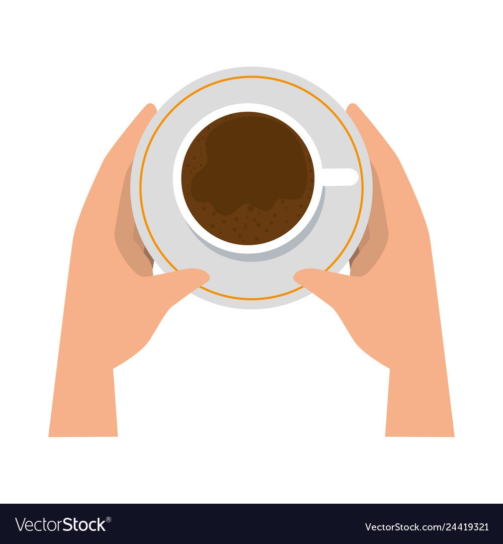 Delicious coffee cup drink icon