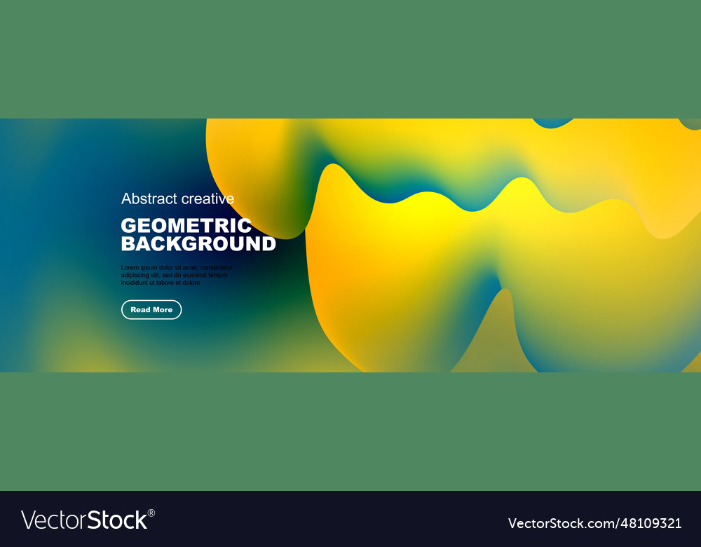 Dynamic liquid waves abstract background vector image Dynamic liquid waves abstract background