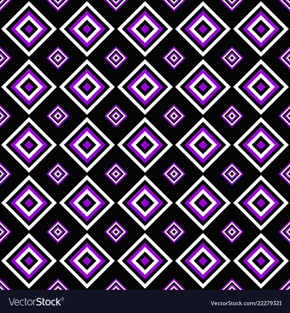 Geometrical repeating pattern - square background Vector Image Geometrical repeating pattern - square background